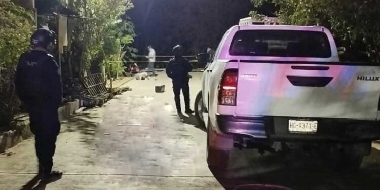 Asesinan a ‘tiros’ a vecino de la colonia 20 de Noviembre, Huatulco