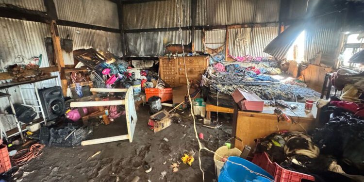 Alerta por incendio en terrenos comunales en Tlacolula de Matamoros