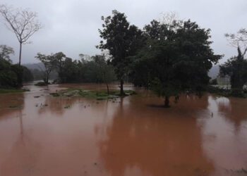 Inundaciones y desbordamiento del río Uxpanapa en Santa María Chimalapa