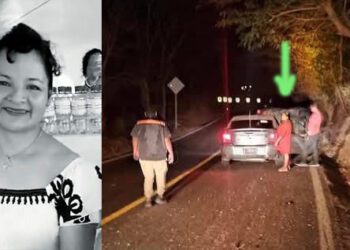 ¡Mortal volcadura! Fallece mujer sobre la Carretera Federal 200