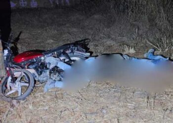 ¡Fatal colisión! Motociclista y acompañante fallecen al impactarse contra árbol