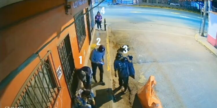VIDEO | ‘Ratas’ desbalijan a hombre ebrio en Huzares y Periférico