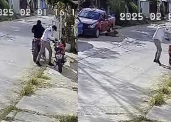 VIDEO | ¡Fallido robo de motocicleta en Xoxocotlán!