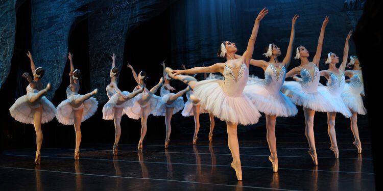“El Lago de los Cisnes” nos sumerge, a través de una impresionante coreografía, en un inolvidable cuento de hadas.