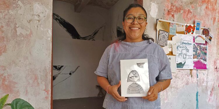 Fotos: Lisbeth Mejía Reyes // La serie representa también un homenaje a sus abuelas, con quienes procura convivir el mayor tiempo posible.