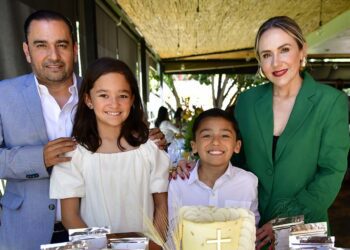 Fotos: Rubén Morales // Los hermanos Regina y Carlos fueron consentidos por sus padres: Carlos Márquez y Marisol Alonso.