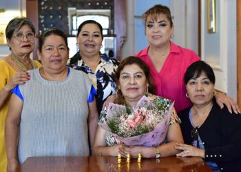 Hilda disfrutó al lado de sus amigas una celebración muy linda y especial.