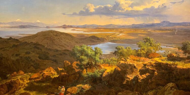 El cuadro “Vista del Valle de México desde el Cerro de Santa Isabel” (1877) es considerado su gran obra.