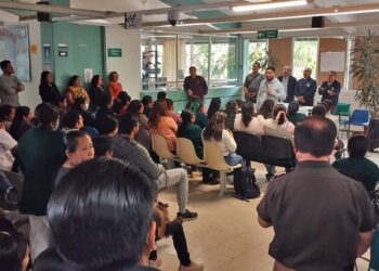 La reunión se llevó a cabo el día de ayer en Huautla.
