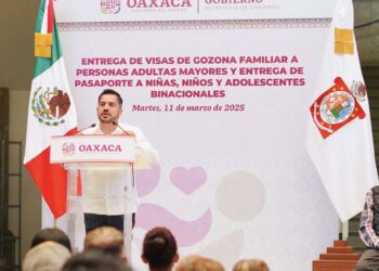 Foto: Gobierno de Oaxaca // El programa Gozona Familiar es promovida por la Dirección de Migración de la Secretaría de Gobierno.