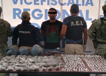 Lo capturan cargado con distintas drogas en la Costa de Oaxaca