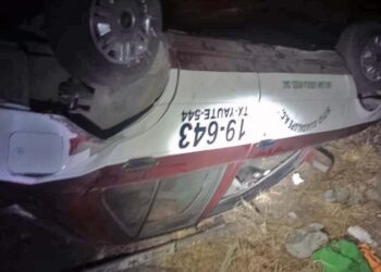 A pesar de la gravedad del accidente, no hubo vidas que lamentar.
