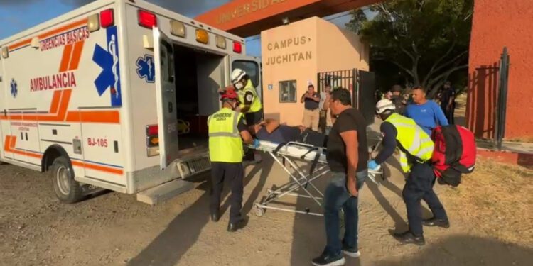 Ataque a balazos y persecución deja una persona gravemente herida en Juchitán