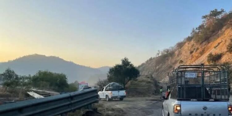 Se mantiene el paso provisional por la Oaxaca-Cuacnopalan