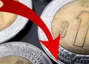 Se devalúa el peso 5.8% con Sheinbaum