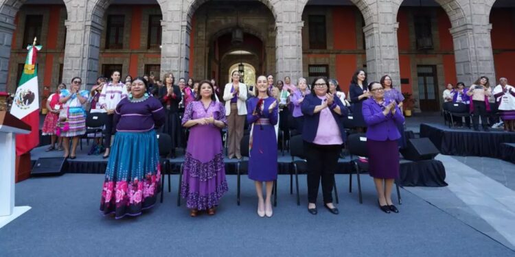 Sheinbaum anuncia 10 acciones para impulsar la equidad en el Día Internacional de la Mujer