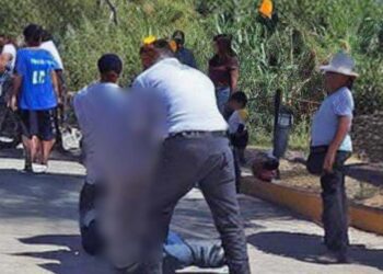El accidente se suscitó a altura del parque lineal de colonia San Isidro.
