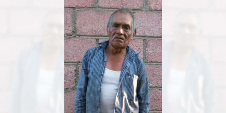 El desaparecido responde al nombre de Remigio Bautista López.