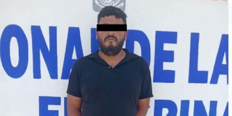El detenido, identificado como J. M. L. G.