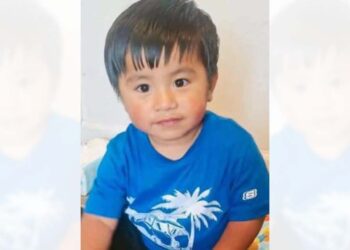 El menor tiene dos años de edad y responde al nombre de Brayan López Rivera.
