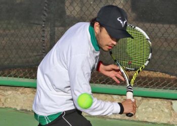 Foto: Leobardo García Reyes // El próximo lunes se realizará el sorteo del Torneo de Tenis.