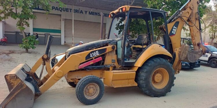 El vehículo fue trasladado al encierro de Grúas R y R.