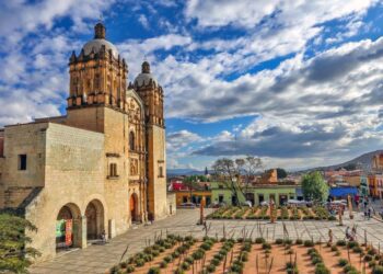 El majestuoso Templo de Santo Domingo de Guzmán.