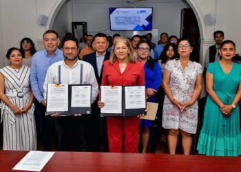 Firman convenio DDHPO y TJA