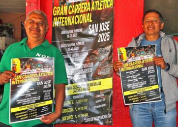 Foto: Leobardo García Reyes // Fue presentada la Carrera Atlética del Barrio de San José en Zaachila.