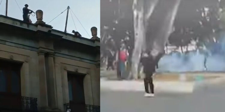 Organizaciones condenan represión gubernamental a la marcha del 8M en Oaxaca
