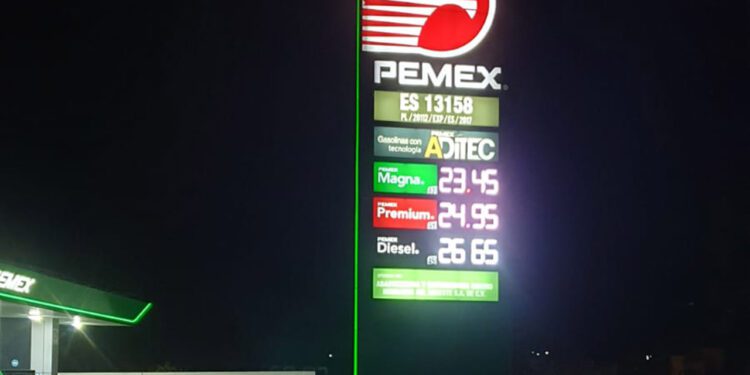 De Vera Carrizal, 5 de las seis gasolineras de la ciudad que incumplen acuerdo para “topar” la Magna en 24 pesos