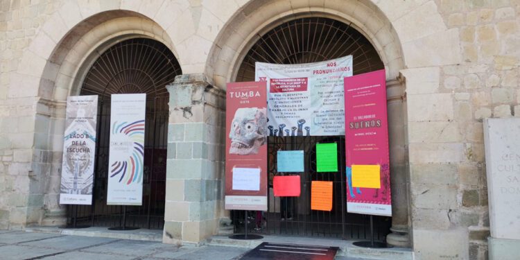 Cierran Monte Albán y Museo de las Culturas en Oaxaca por protesta nacional de sindicalizados del INAH