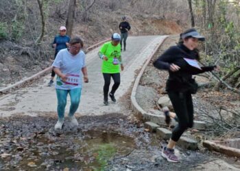 La carrera El sendero de Juárez tuvo buena respuesta.