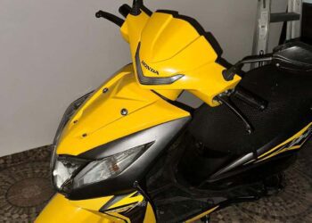 La motoneta fue robada cuando estaba estacionada en la col. Del Valle.