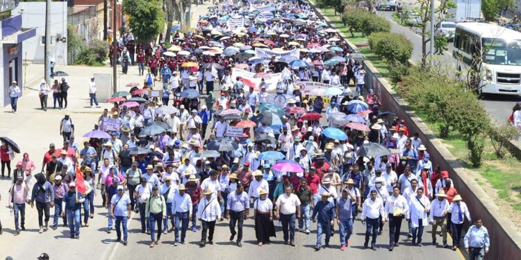 Foto: Adrián Gaytán // La Sección 22 podría emprender nuevas acciones contra la reforma a la Ley del ISSSTE.