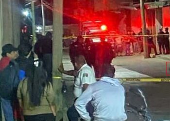 Las autoridades resguardaron la zona para las primeras investigaciones.