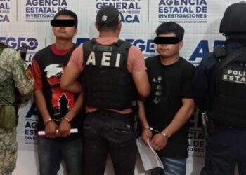 Los detenidos fueron identificados como Israel y Ulises Mario.