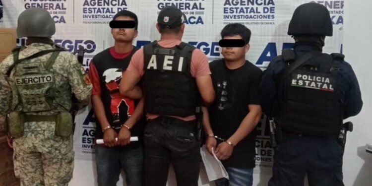 Los detenidos fueron identificados como Israel y Ulises Mario.