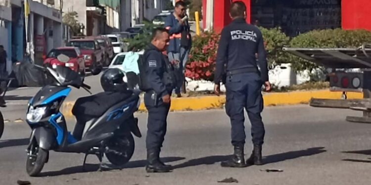 Los menores de edad resultaron con algunas lesiones.