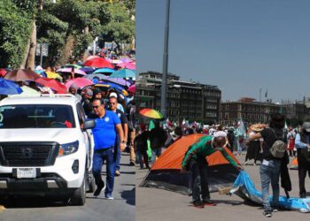¡Marchan y se van! CNTE-S-22 concluyen paro de 72 horas