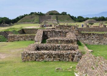 Foto: Adrián Gaytán // La zona arqueológica de Monte Albán, que es la más visitada de entre las 10 abiertas actualmente.