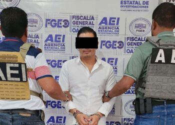 M.A.C.V. quedó a disposición de la autoridad.