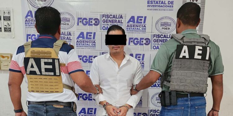 M.A.C.V. quedó a disposición de la autoridad.