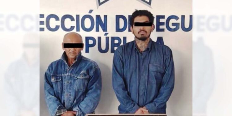Martín NN y Sergio NN fueron asegurados por elementos de la policía de Tehuacán.