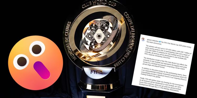 Montos millonarios para el Mundial de Clubes ¿Cuánto se llevarán los equipos?