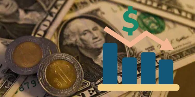 El peso mexicano se deprecia frente al dólar
