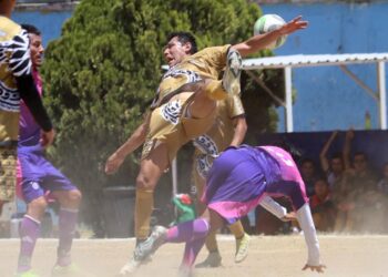 Fotos: Leobardo García Reyes // Las acciones se desarrollaron en el campo de tierra del Cabrera Carrasquedo.