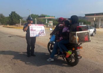 Se llevaron a cabo dispositivos de concientización a conductores.