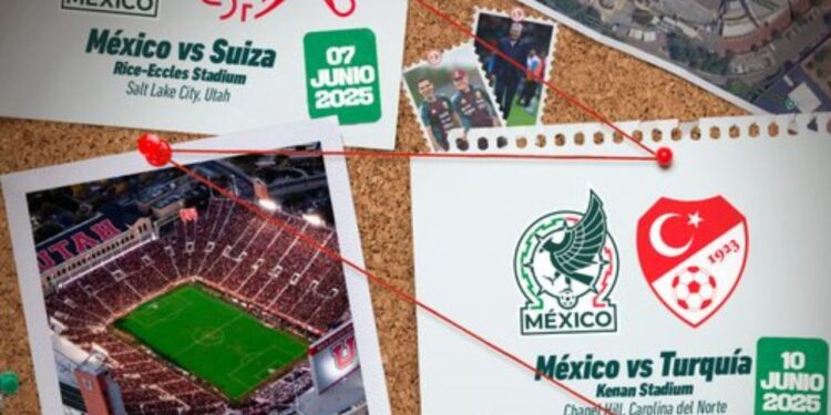 ¡Selección Mexicana confirma juegos de preparación contra Suiza y Turquía!