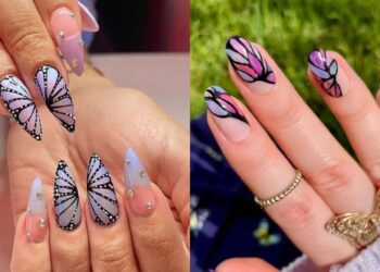 Uñas con diseño de mariposa: La tendencia para esta primavera 2025